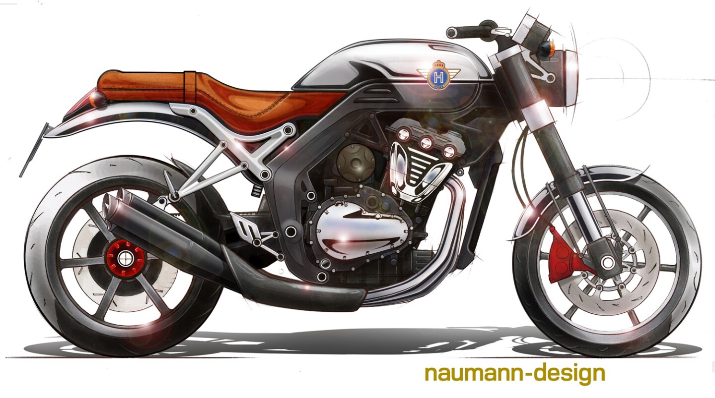 Horex unveils sixcylinder supercharged motorcycle