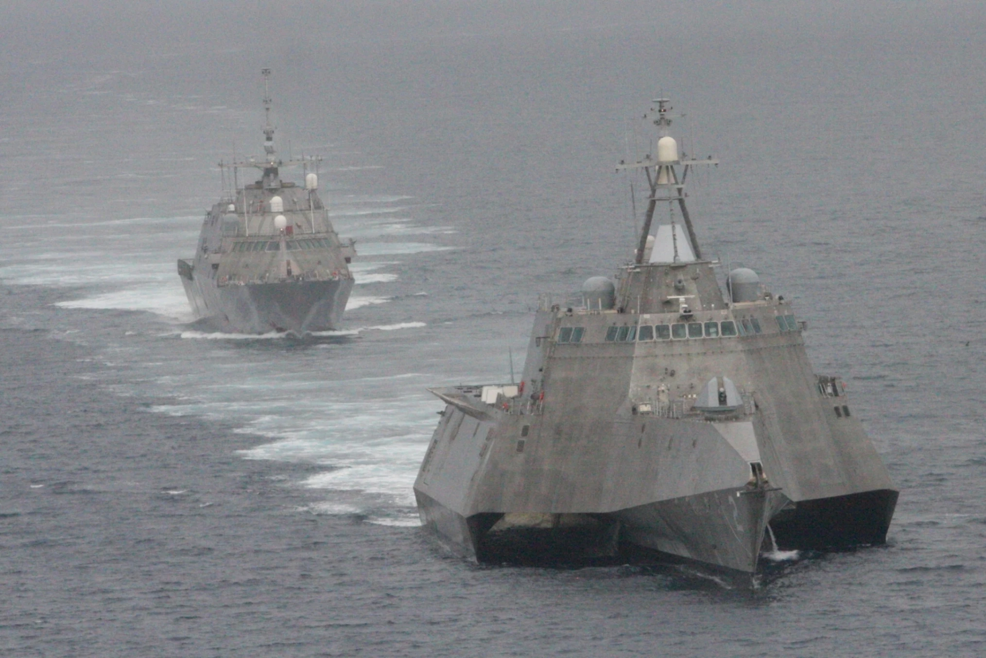 USS Freedom (LCS 1) and USS Independence (LCS 2)