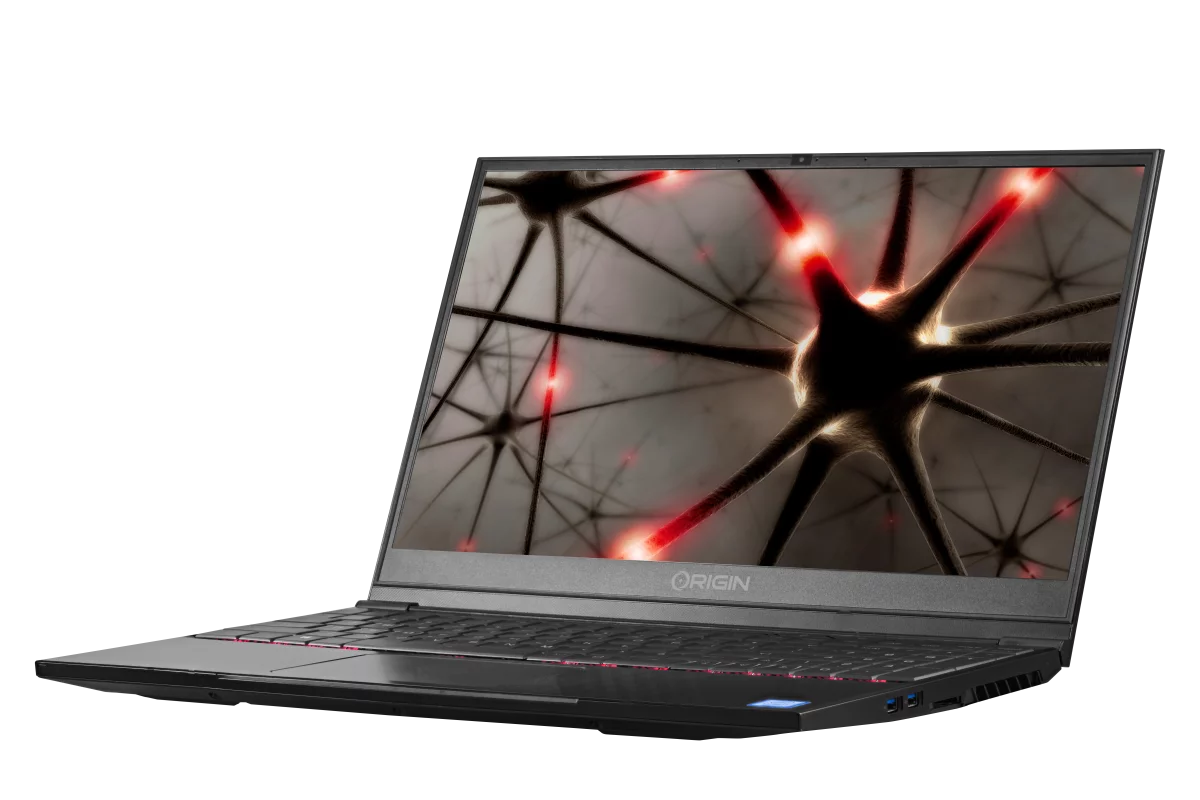 The EON15-S is billed as Origin's thinnest and lightest Core i9 laptop, but launches with a Core-i7 processor only