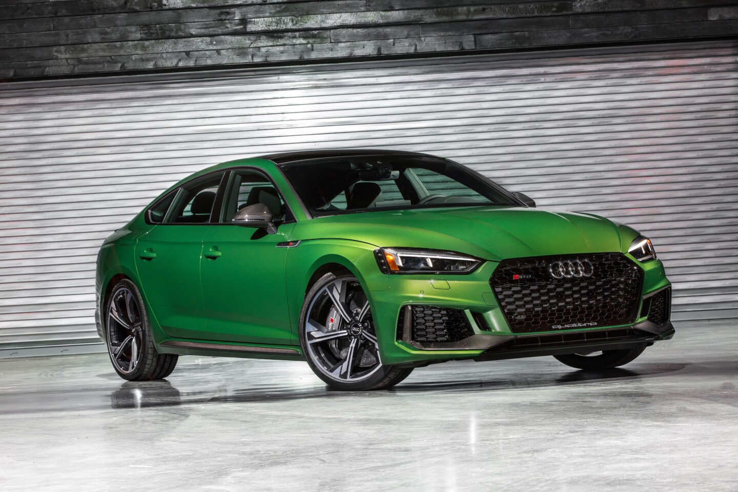 The design of the new Sportback is taken from the Audi 90 quattro IMSA GTO racer, befitting the RS name and Audi Sport family