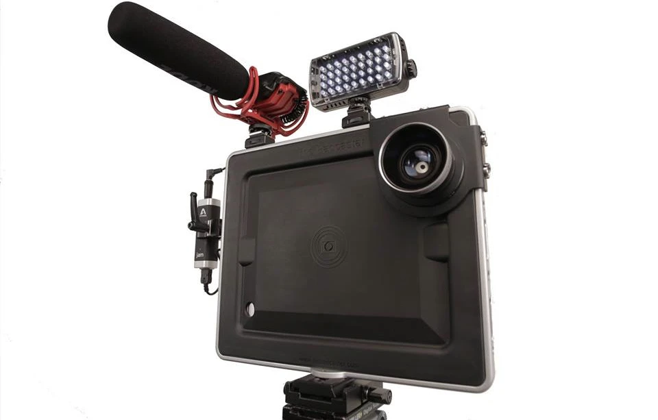 The original Padcaster (pictured) could soon be getting a baby brother