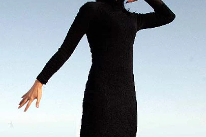 Strike a pose, answer the phone (Image: The Star)