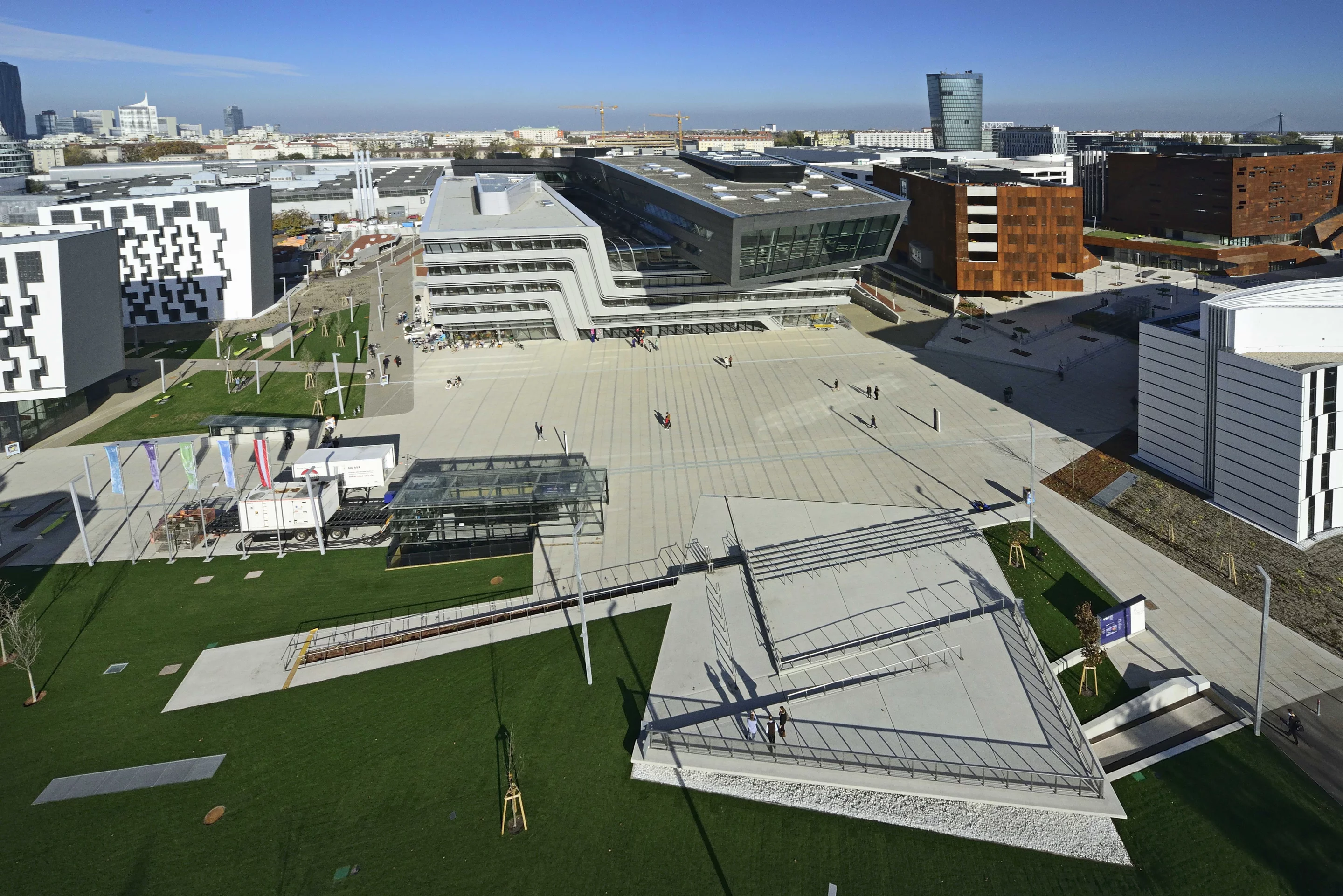 WU campus (Image: Campus WU/Johannes Zinner)