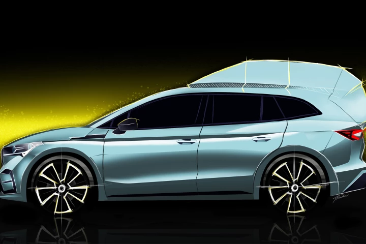 Skoda's student design team grows the Enyaq IV crossover into a camper