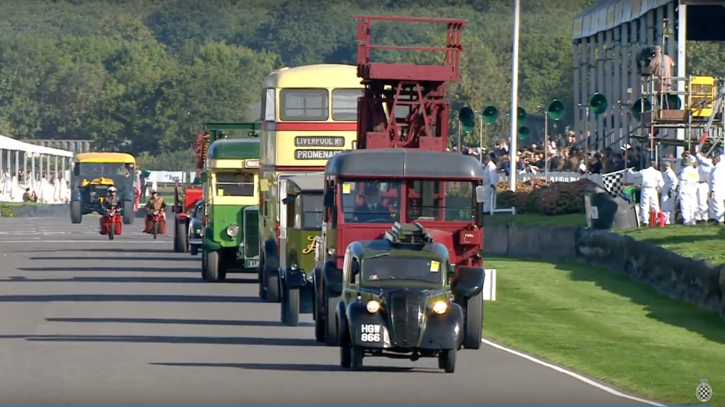 Whilst the expert commentary is very knowledgable about the racing, the mix of entertainment from every aspect of the post-war period, is quite diverse.