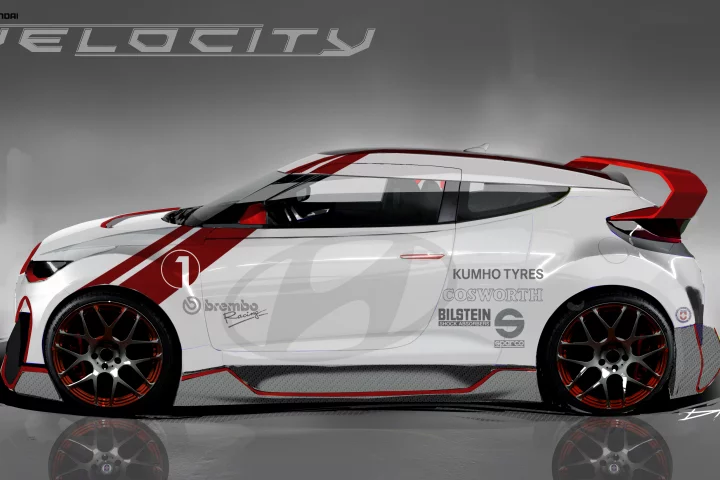 The Hyundai Velocity concept makes its debut at SEMA 2012