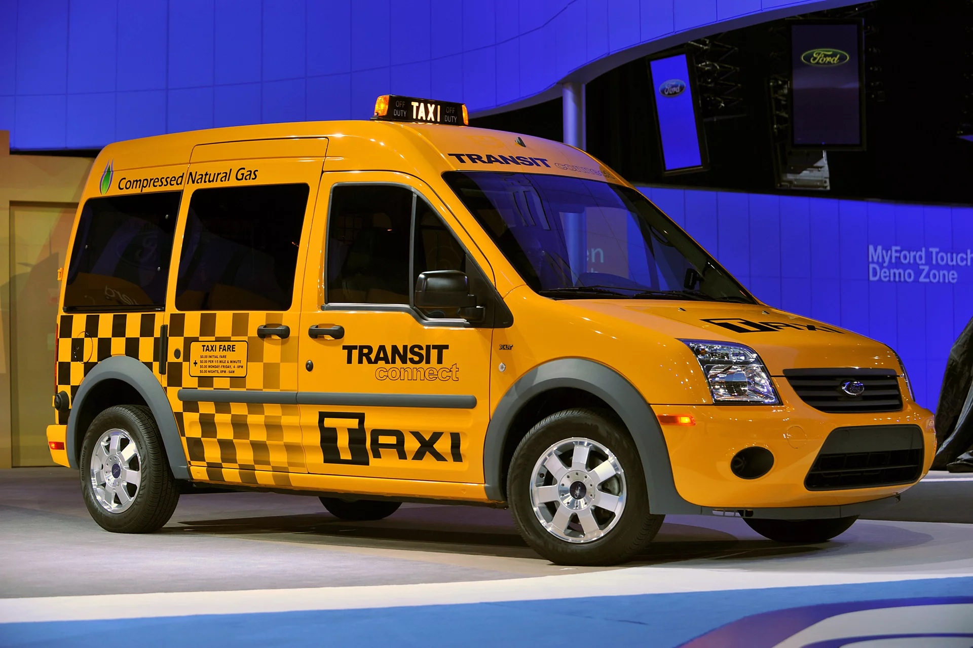 Unveiling the Transit Connect taxi