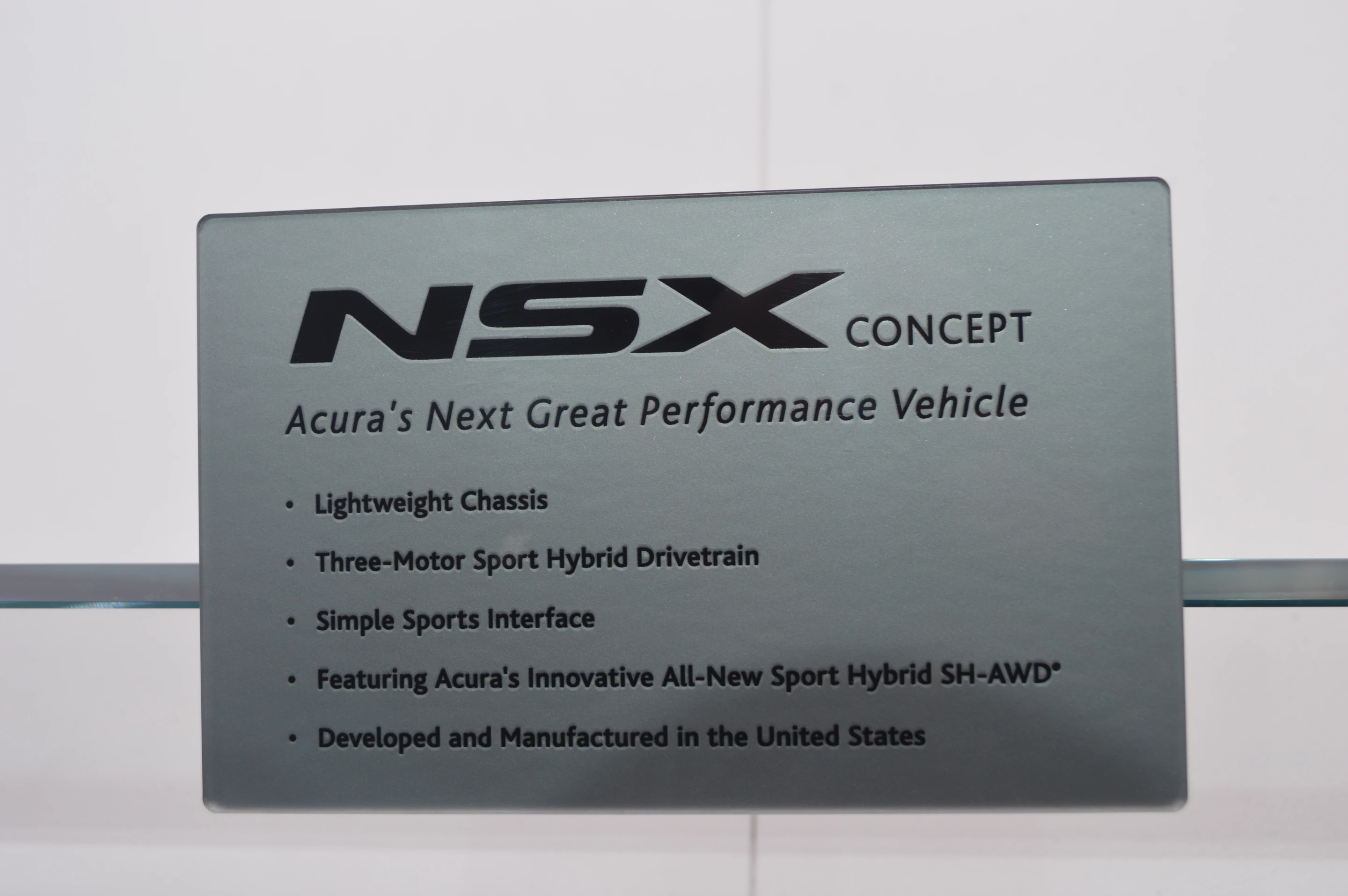 2013 Acura NSX Concept
