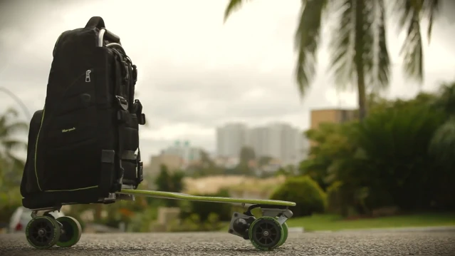 Movpak is billed as the world's first backpack electric vehicle (Photo: Movpak)