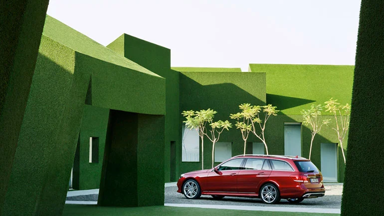 2014 model year Mercedes-Benz E-Class Station Wagon with AMG trim