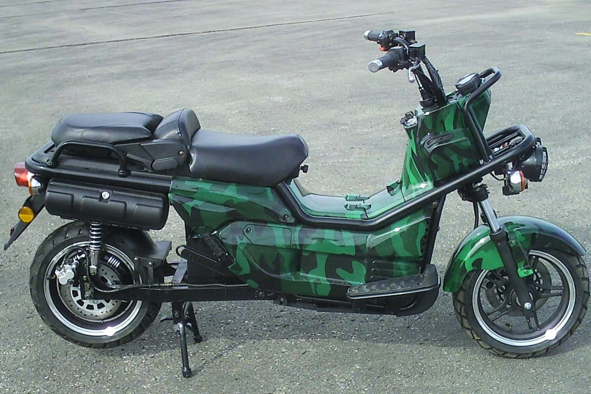 The ZEV Trail and Utility electric scooter