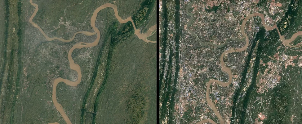 Google has unveiled Timelapse, a global interactive video that allows users to see how the world has changed over the past 32 years