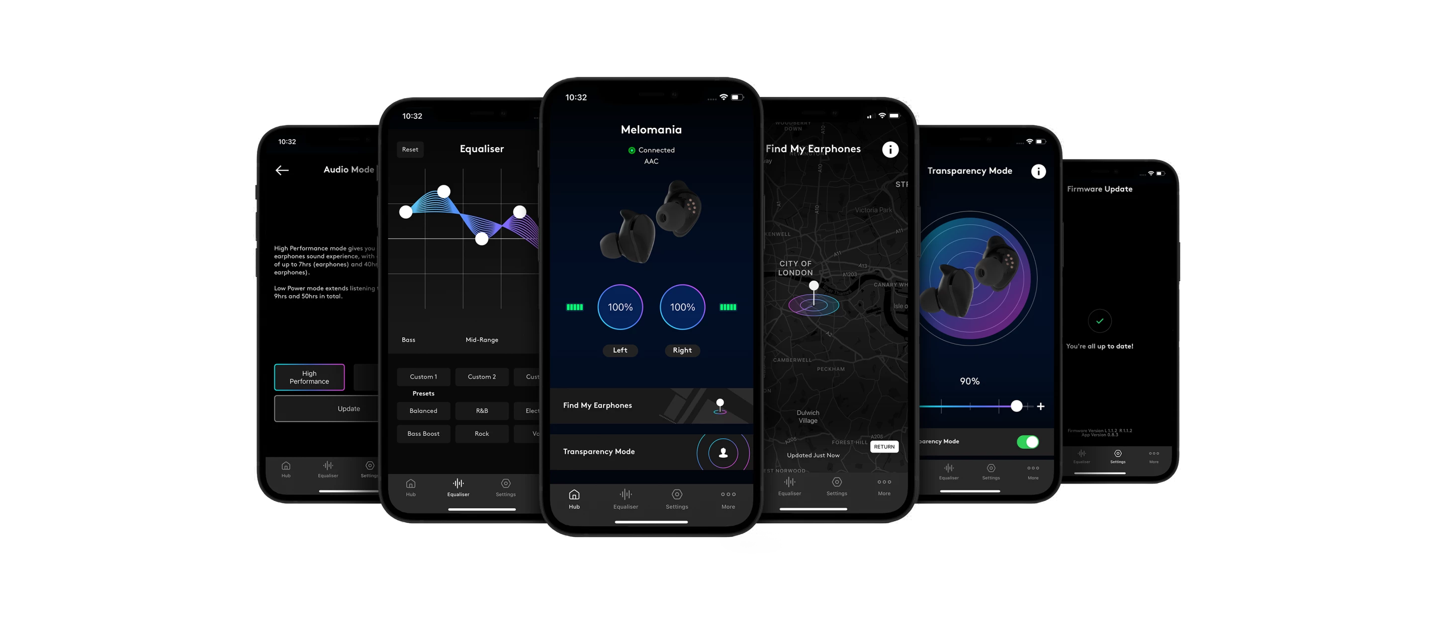 A new mobile app has been developed to allow for sonic tweaking and personalization