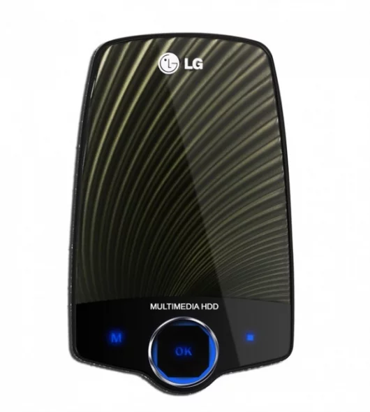 The LG XF1 with its sea shell inspired casing