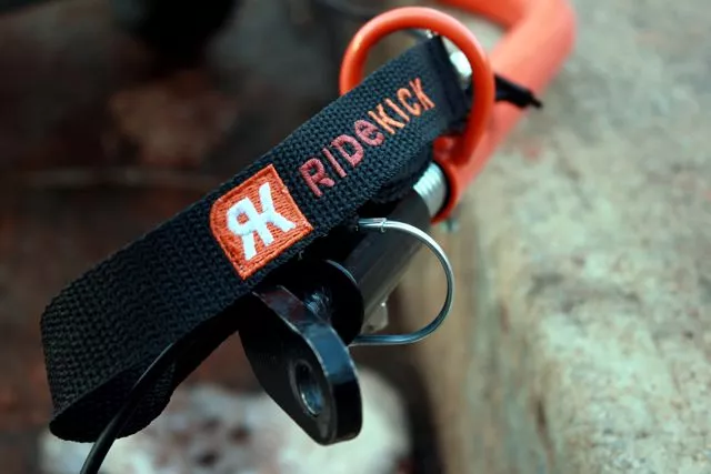 The Ridekick's hitching mechanism