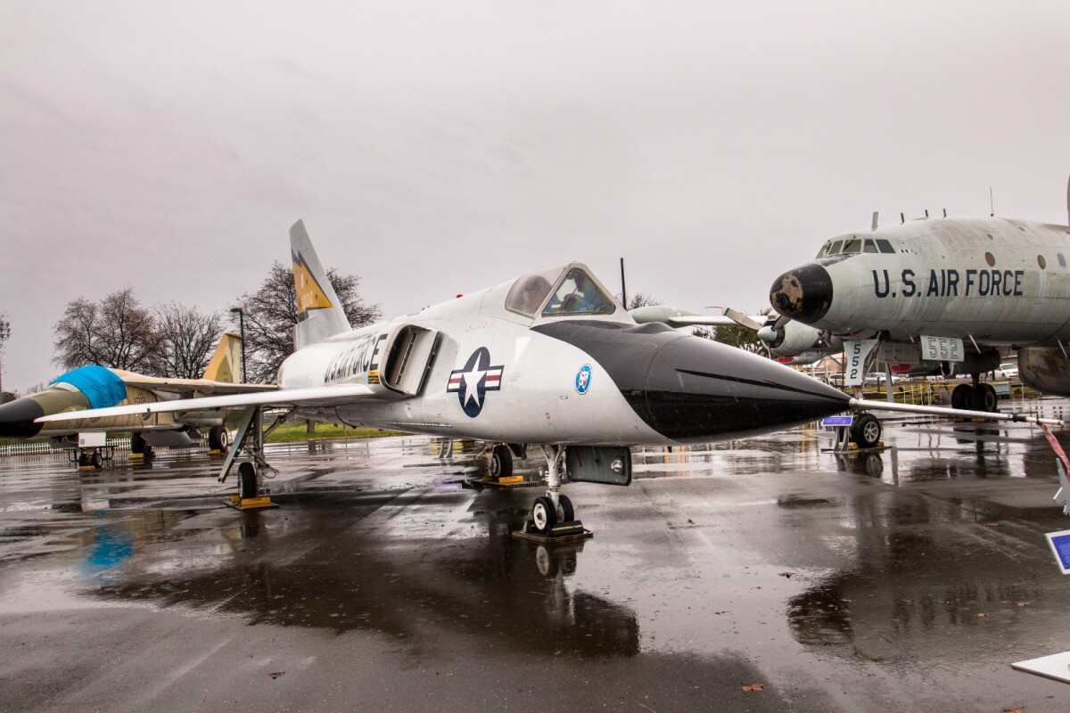 Between 1959 and 1987, Convair's F-106 Delta Dart was a key part of America's Cold War defense strategy in its role as "the ultimate interceptor." Still the fastest single-engine, single-seat fighter ever built, the F-106 could do Mach 2.4 flat out. It carried so much complex radar and computer gear to assist in its main task of intercepting and destroying Soviet bombers that it was considered the most challenging machine for pilots to fly