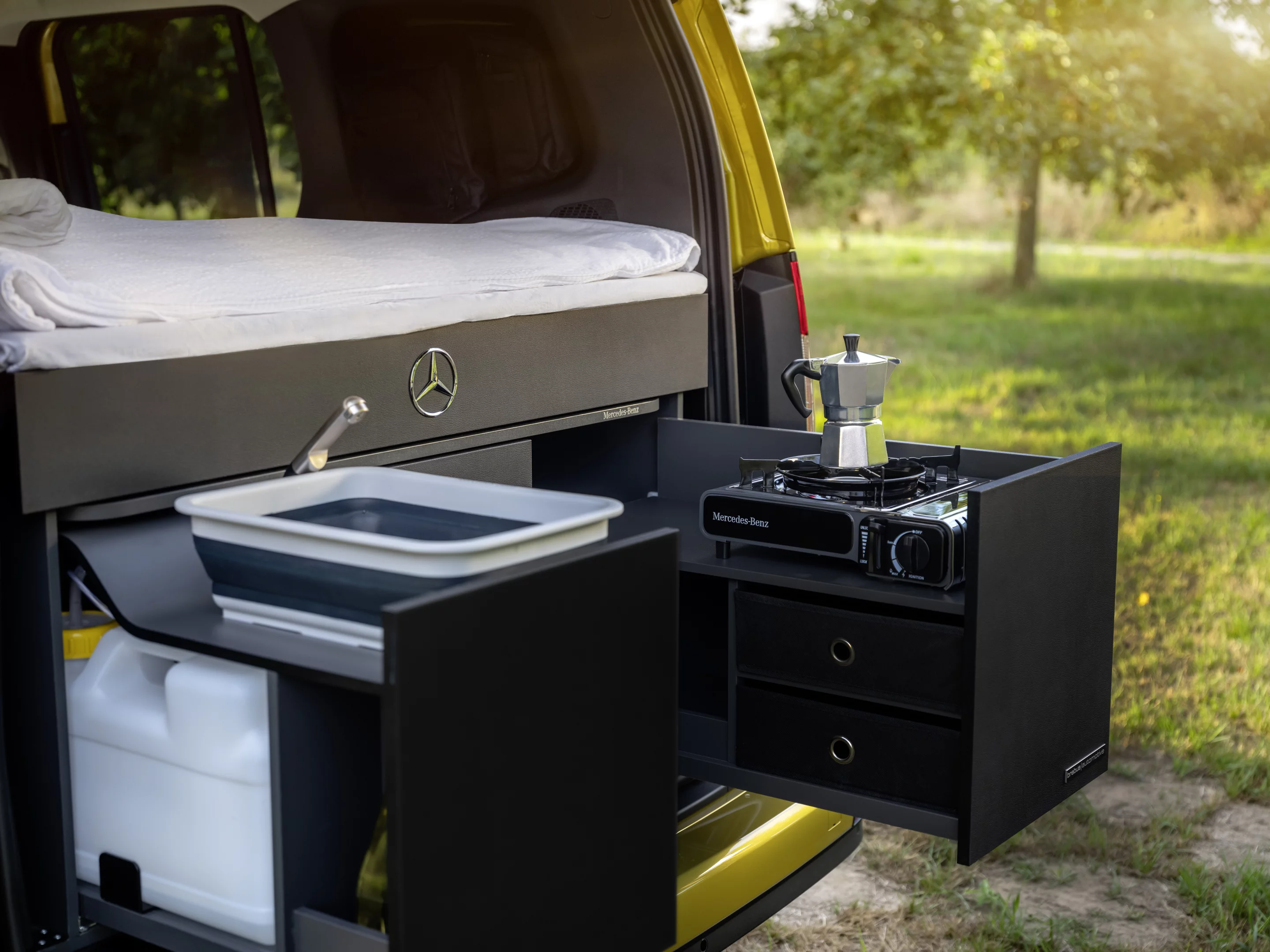 Prepare morning espresso from the comfort of bed