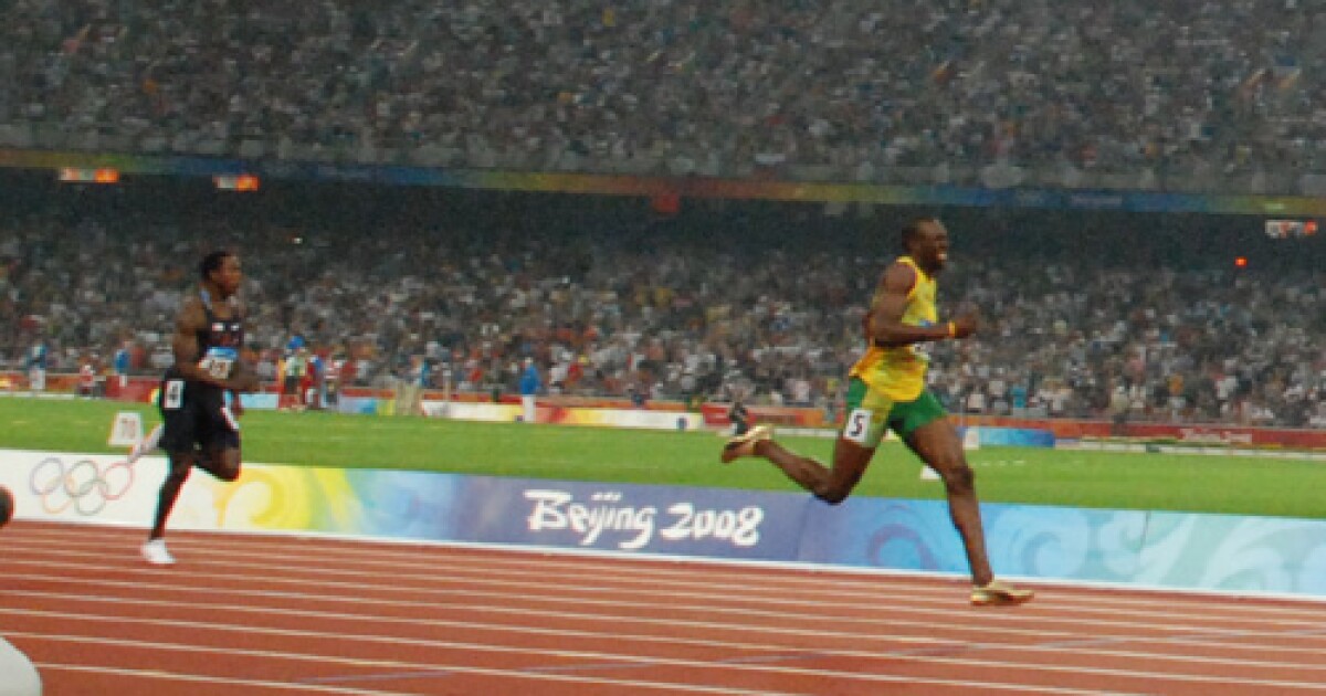 Usain bolt world record 100m