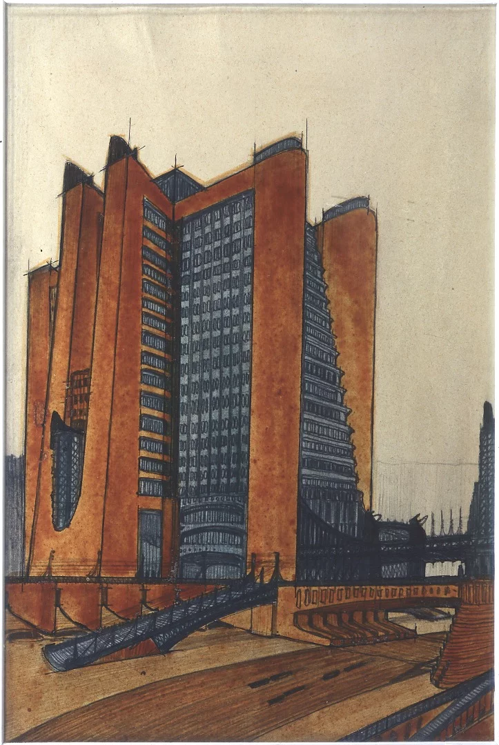 Antonio Sant'Elia defined futurist architecture in the early 20th century and although almost none of his work was ever built his influence was enormous on modern architecture