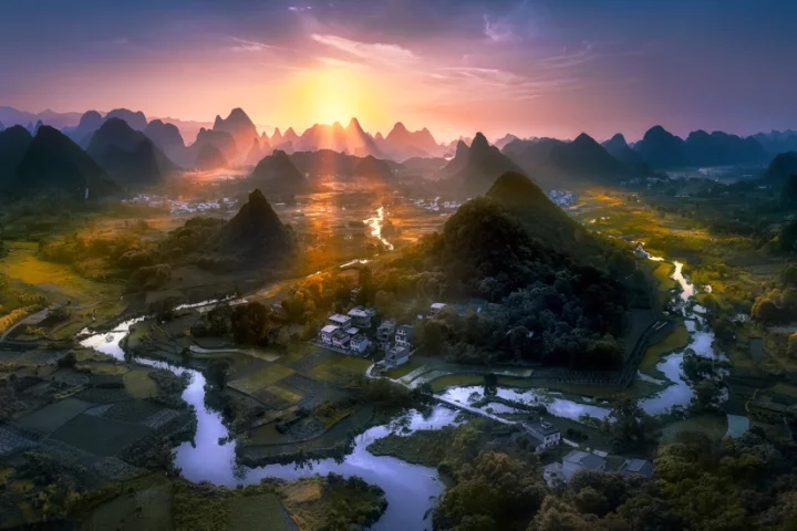 The big award for Photographer of the Year in the Open category went to Jesus M Garcia – this entry from Garcia was taken at Whuzi Hill in China