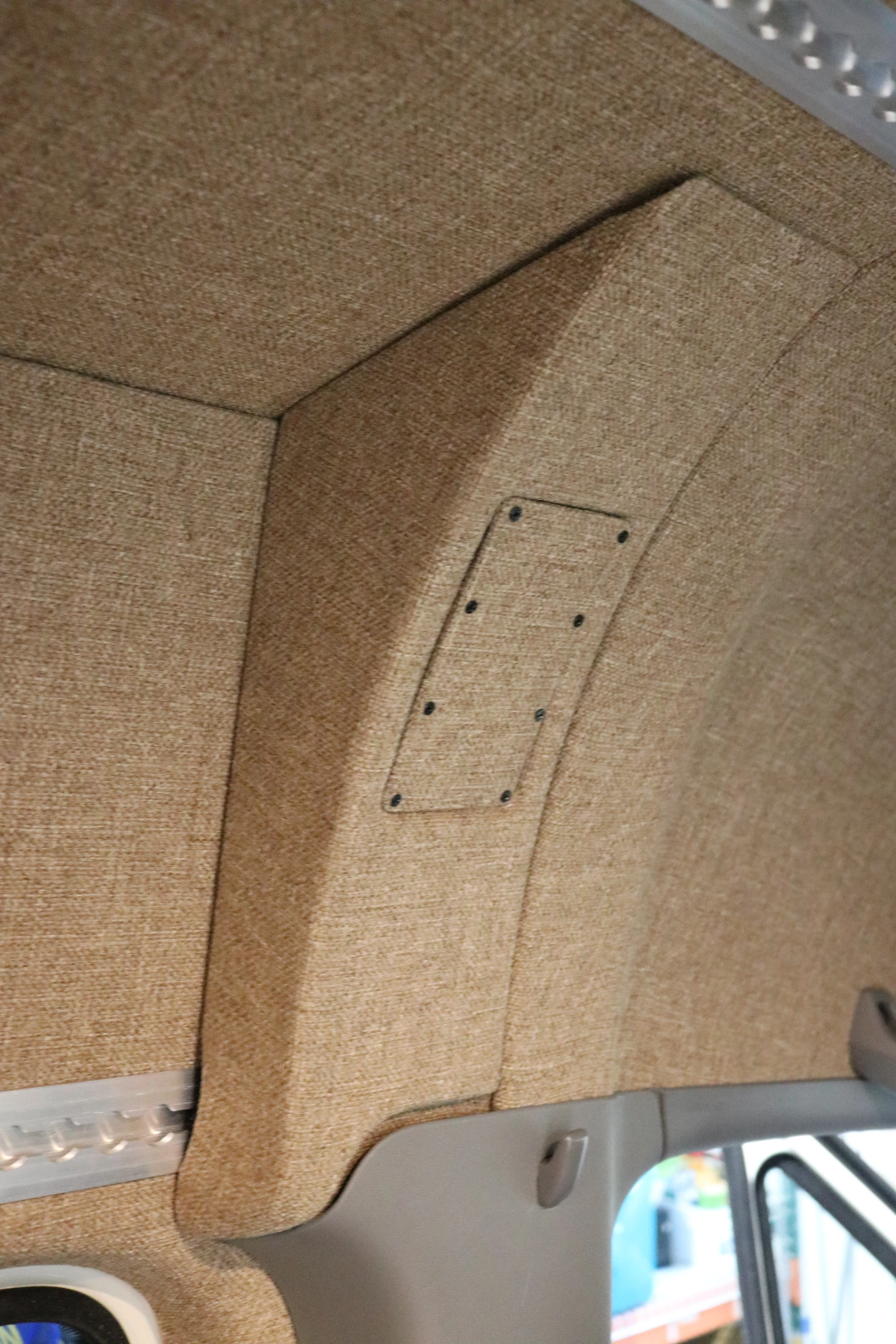 The RUV kit includes insulation and wall upholstery