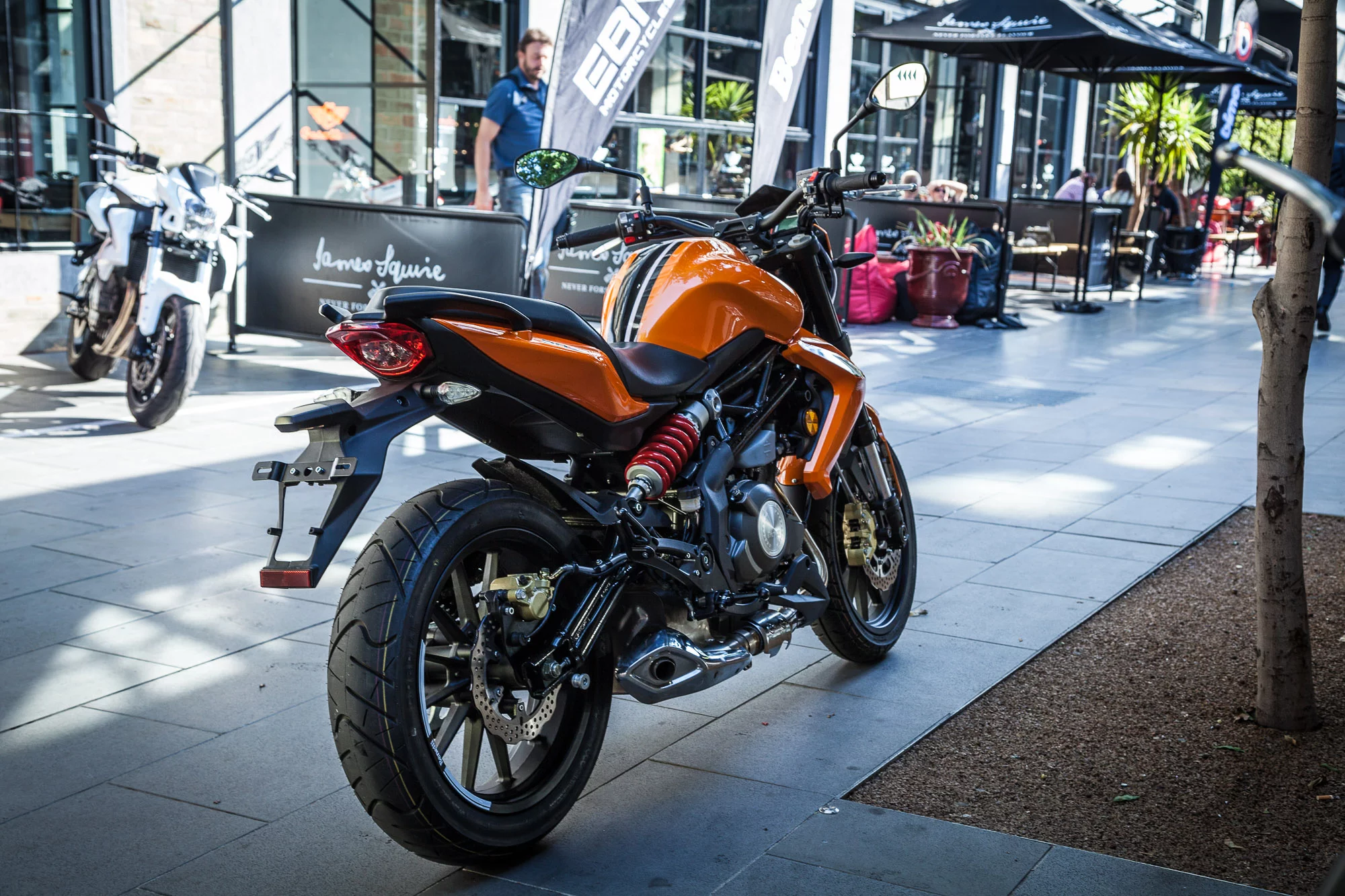 The Benelli BN302 (Photo: Loz Blain)