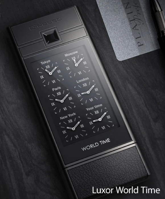 The Gresso Luxor World Time phone