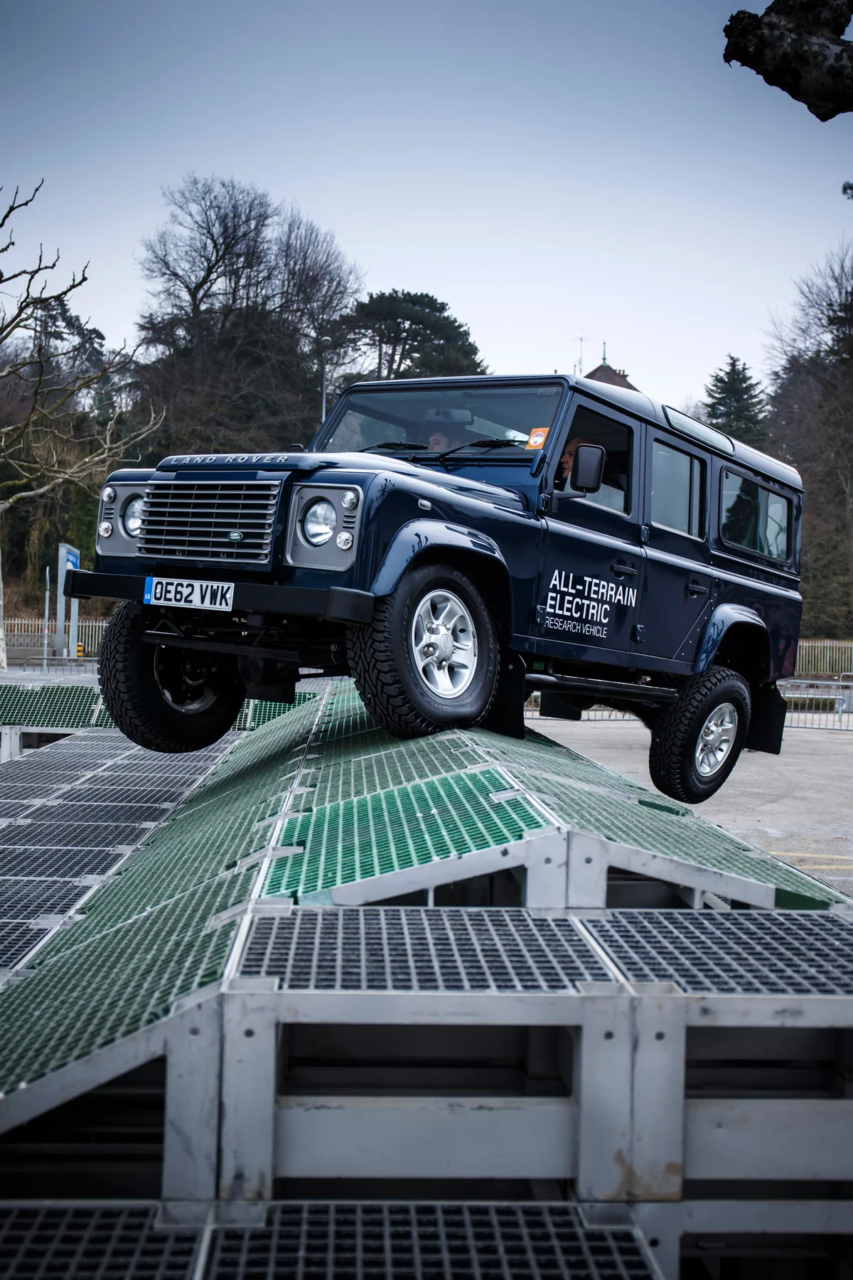 An Electric Defender is the subject of an ongoing Land Rover research program known as the "Eden Project"