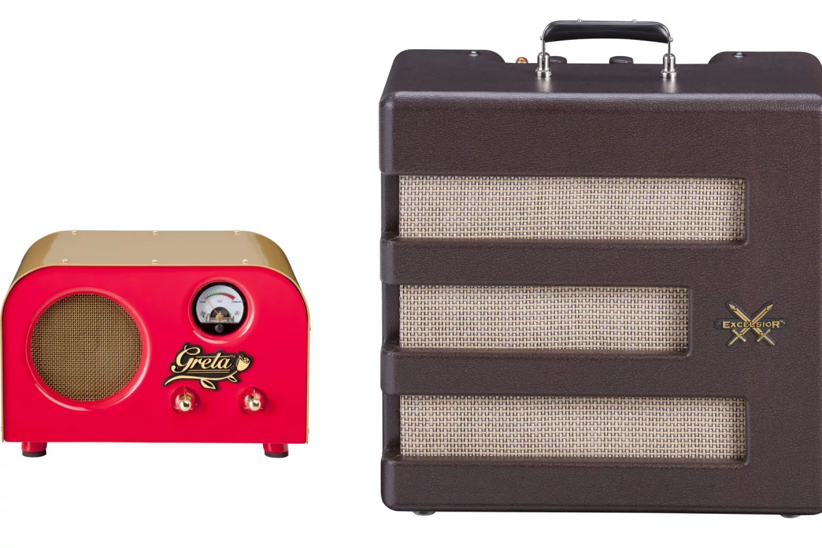 Fender has revealed two new small tube amps that are said to have an air of the early days of electrified sound - the Excelsior and the Greta