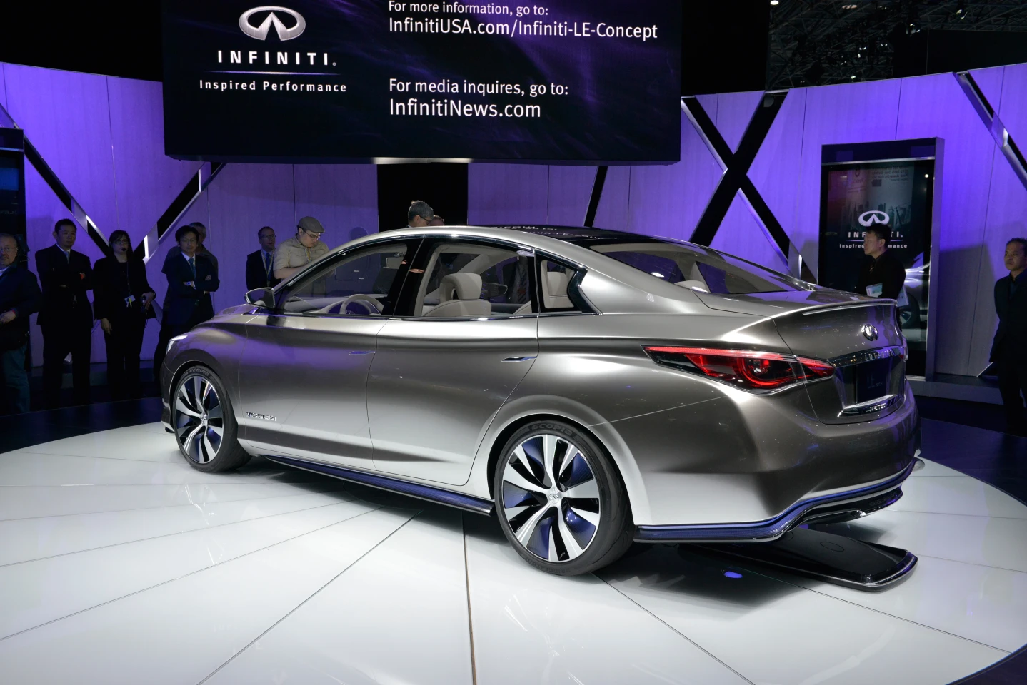 The LE will allow Nissan to expand the use of EV technology developed for the Leaf