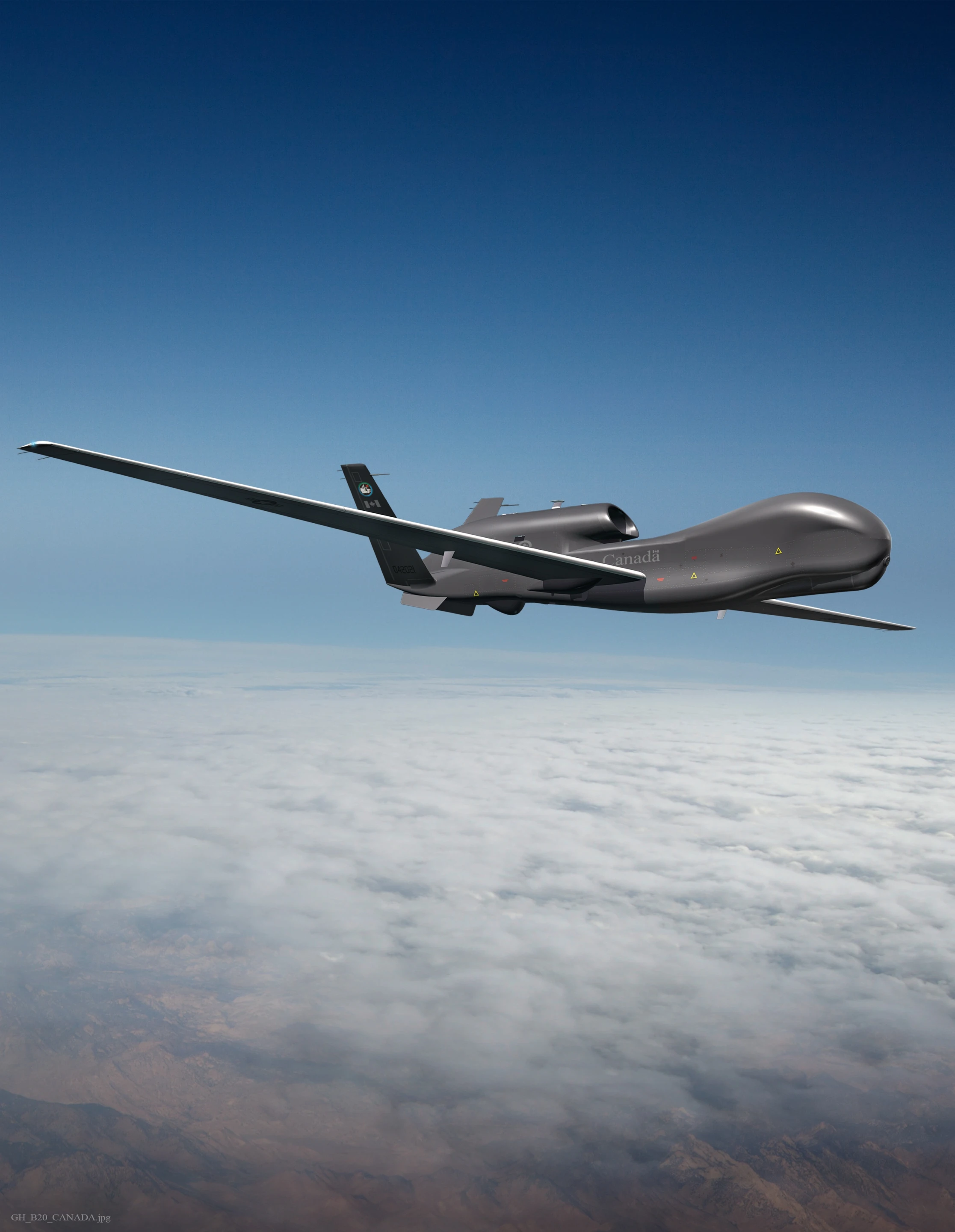 The "Polar Hawk" will be designed to airborne provide surveillance in harsh Arctic conditions