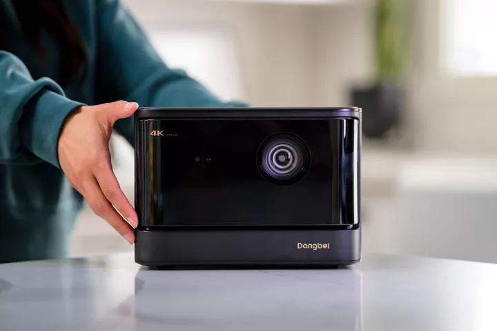 Dangbei claims that the Mars Pro 2 is the world's first Google TV 4K laser projector to include a licensed Netflix app