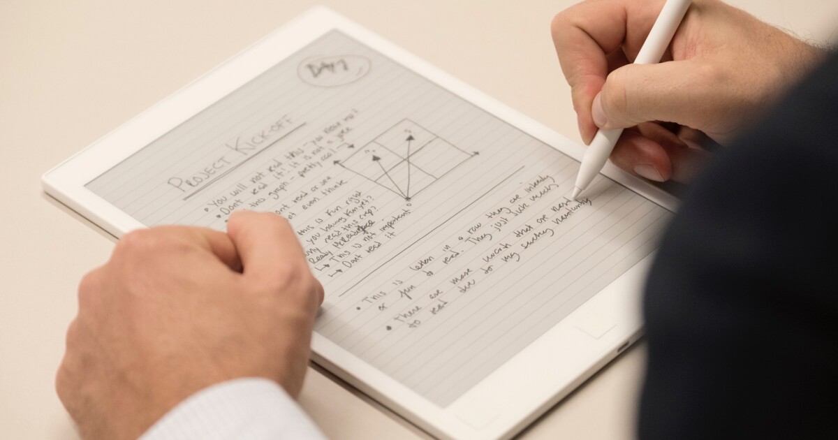 reMarkable "paper tablet" has sketches, notes and documents in its sights