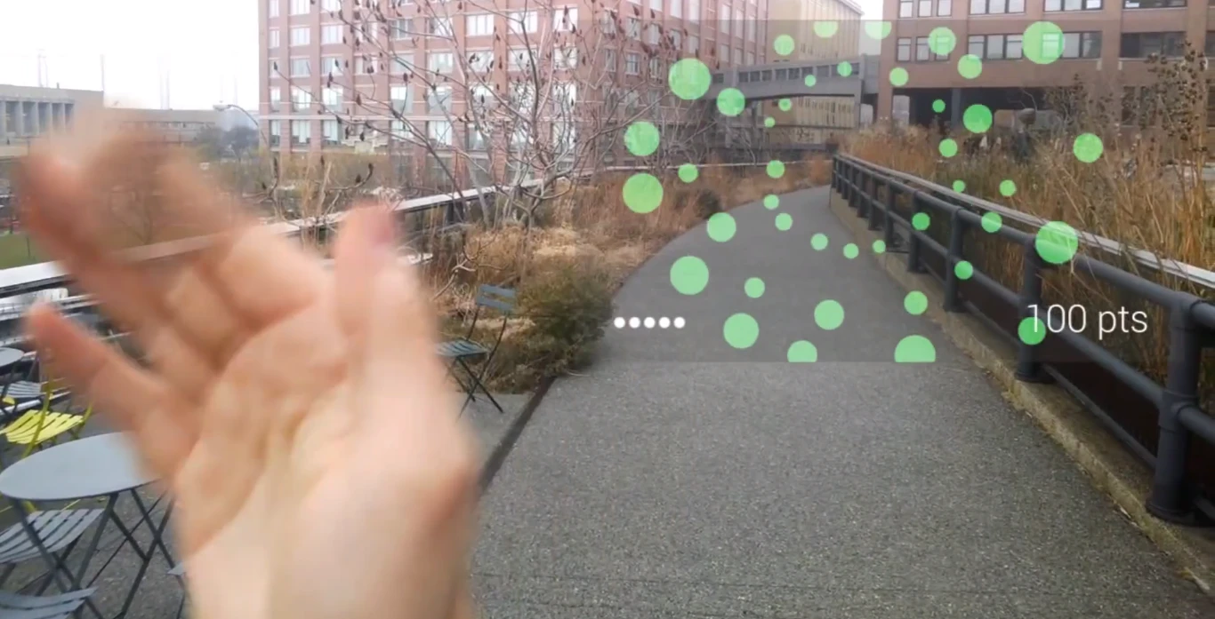 Google has released five games for Glass