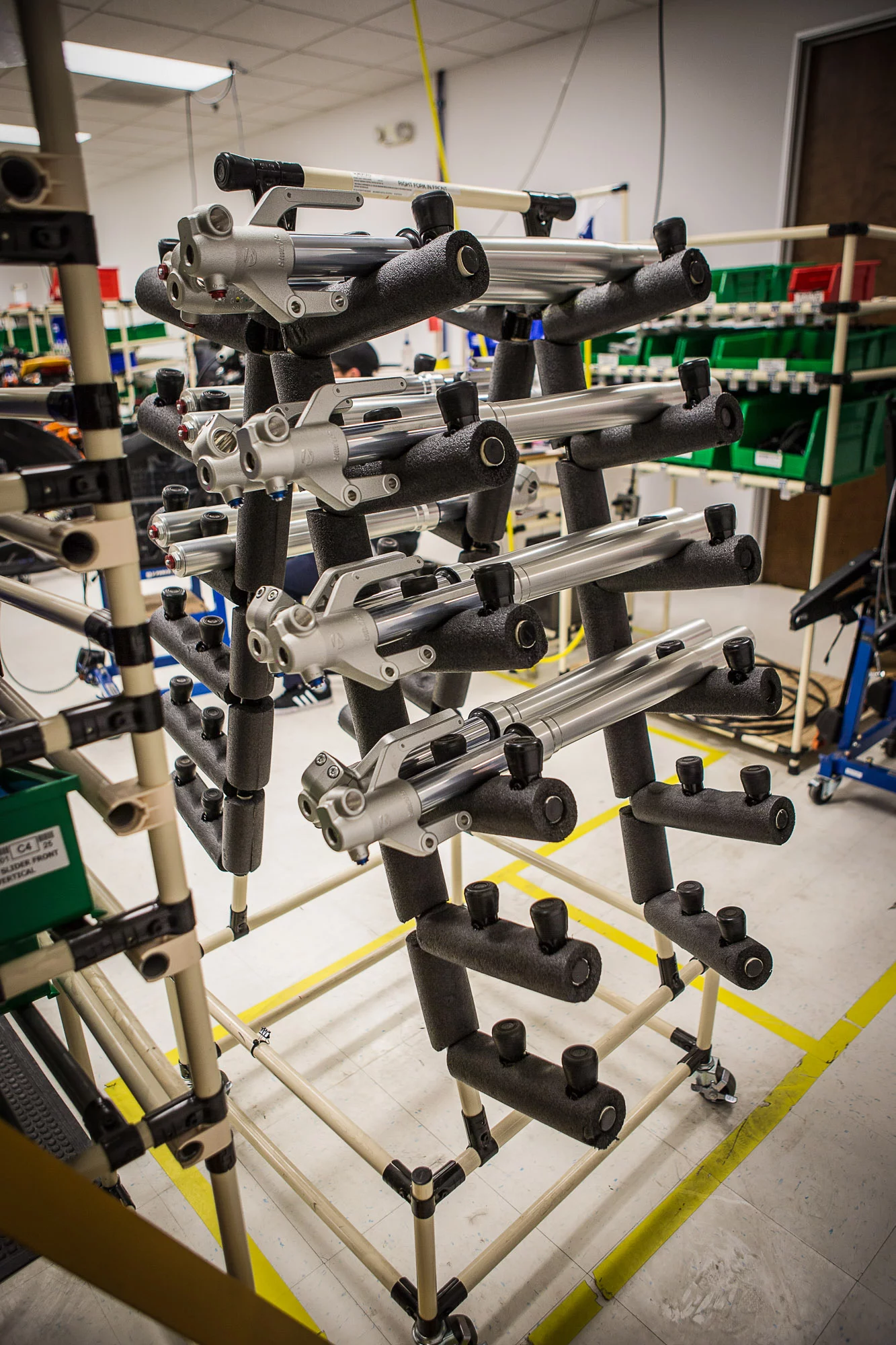 Showa has come on board with custom-designed, fully adjustable suspension for each Zero model (Photo: Andrew Wheeler/AutoMotoPhoto)