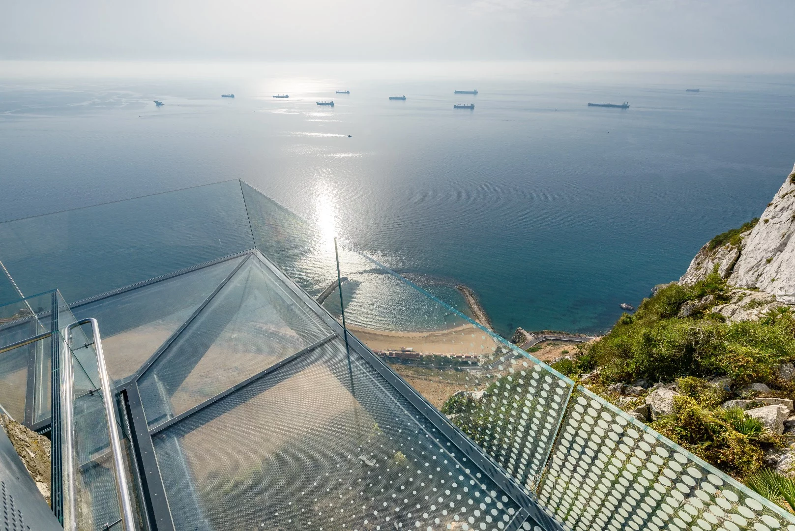 The Skywalk offers great views of the area