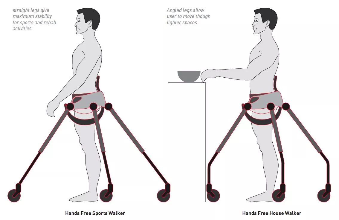 Two proposed versions of Brian Light's walker