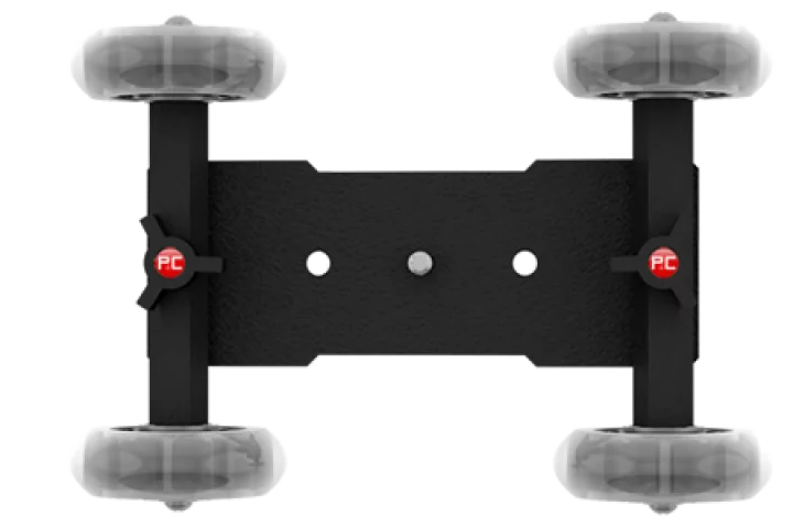 The Pico Flex Dolly allows low-budget film-makers to execute smooth tracking shots