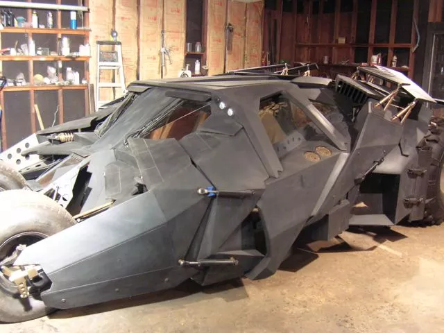 Bob Dullam's Batmobile Tumbler replica