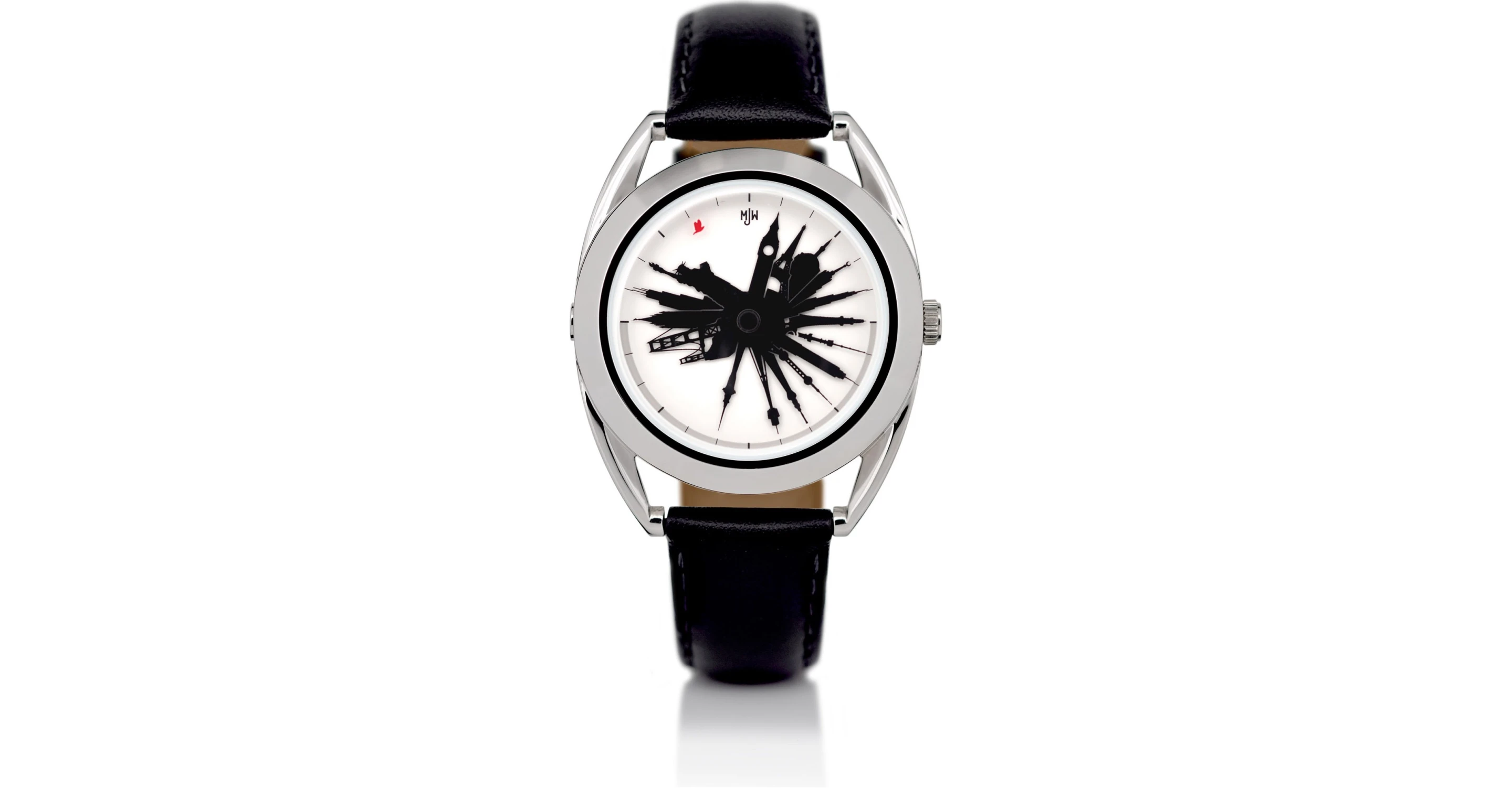 The hands of the Time Traveler watch are famous landmarks