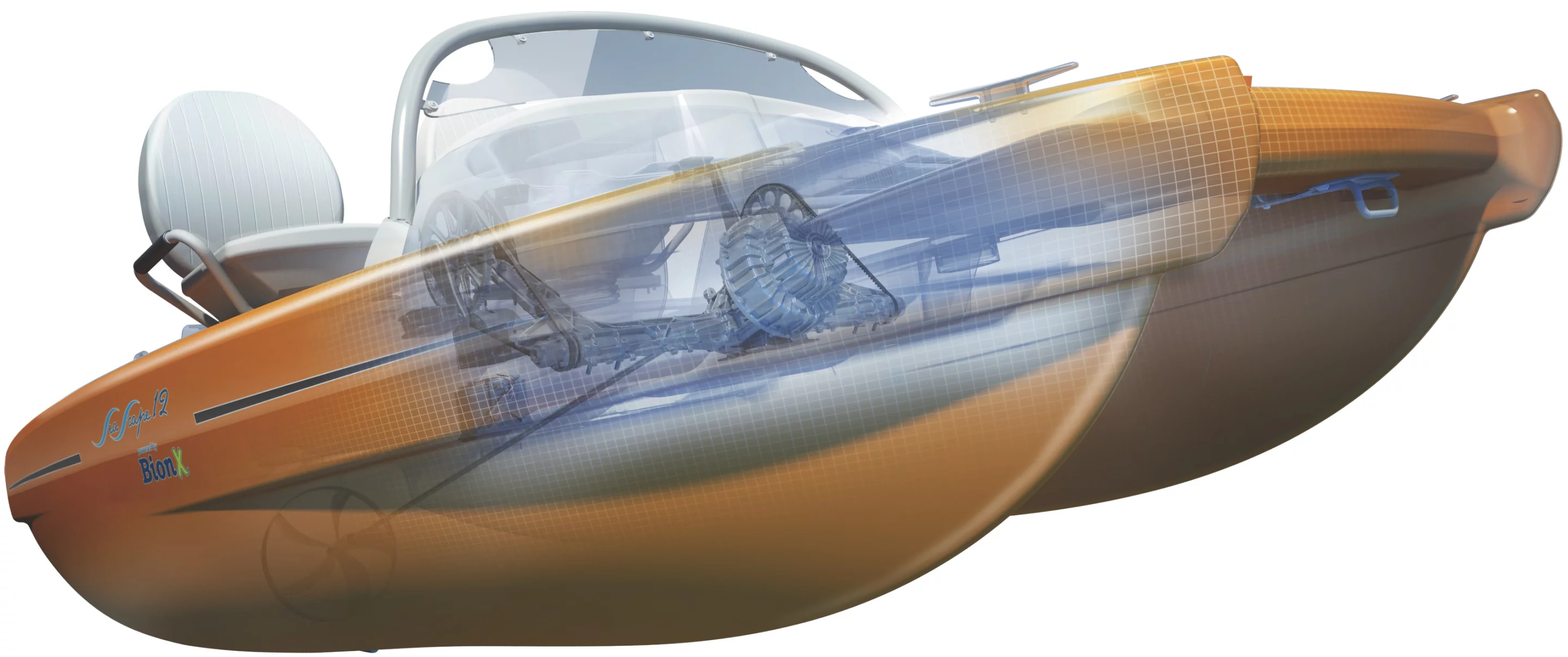 Bionx power-sensing technology as applied to pedal-power for the water