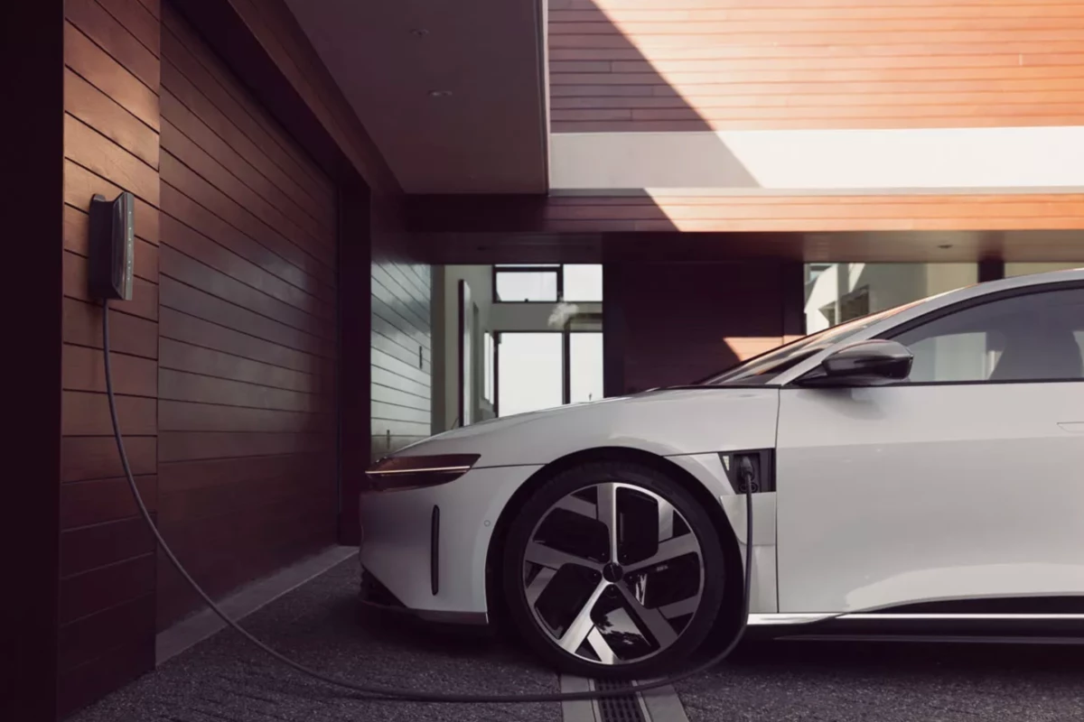 Lucid Motors has introduced its first at-home EV wall charger