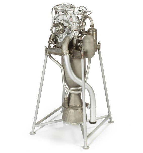 Soviet surface-to-air missile engine (Photo: Bonhams) (Photo: Bonhams)