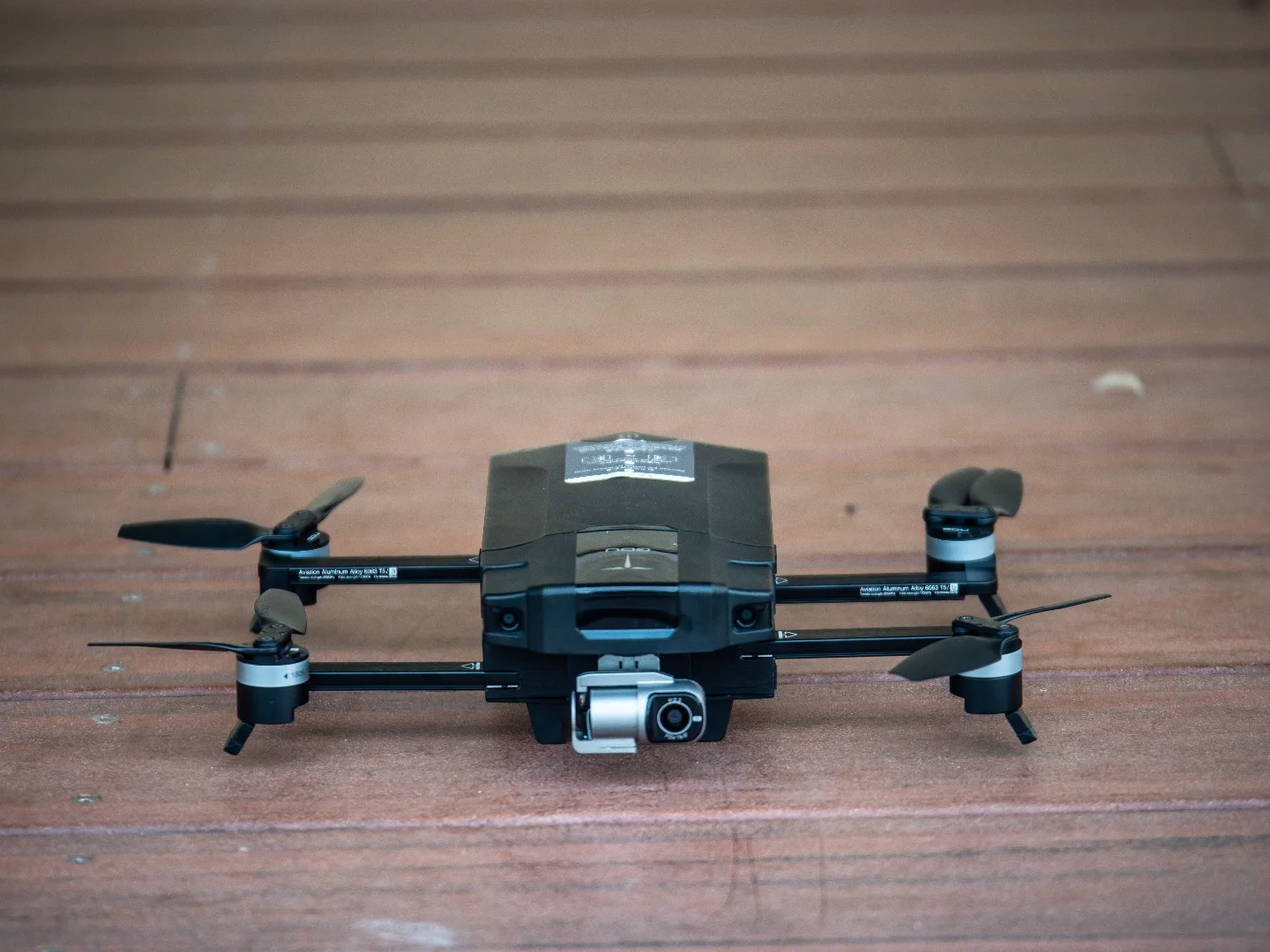 The GDU 02's tiny camera and gimbal