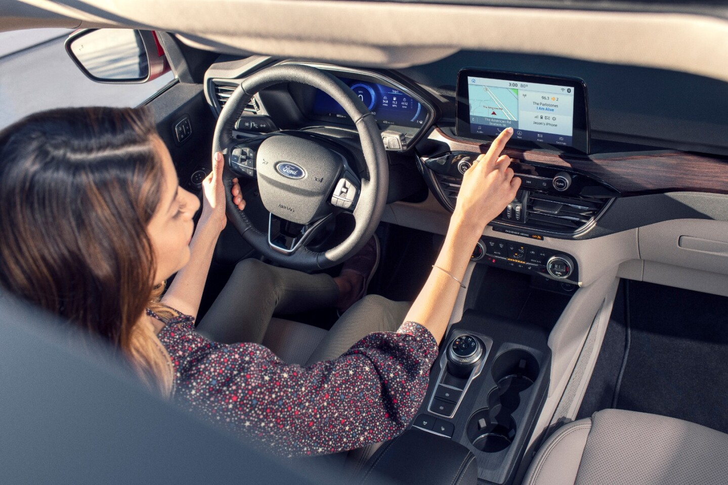 Infotainment/navigation touchscreen