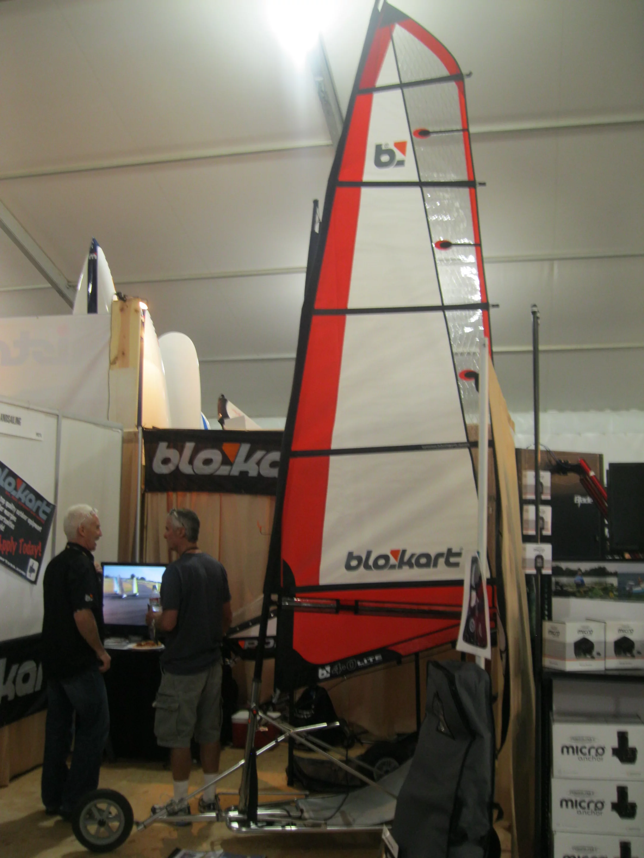 Blokart offers a full line of folding land sailing vessels