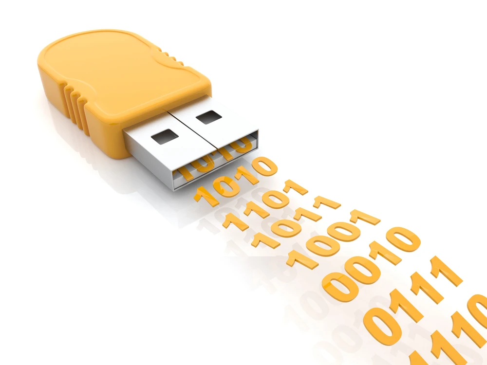 A new type of transparent, flexible memory chip could replace flash memory in electronic devices (Photo via Shutterstock)