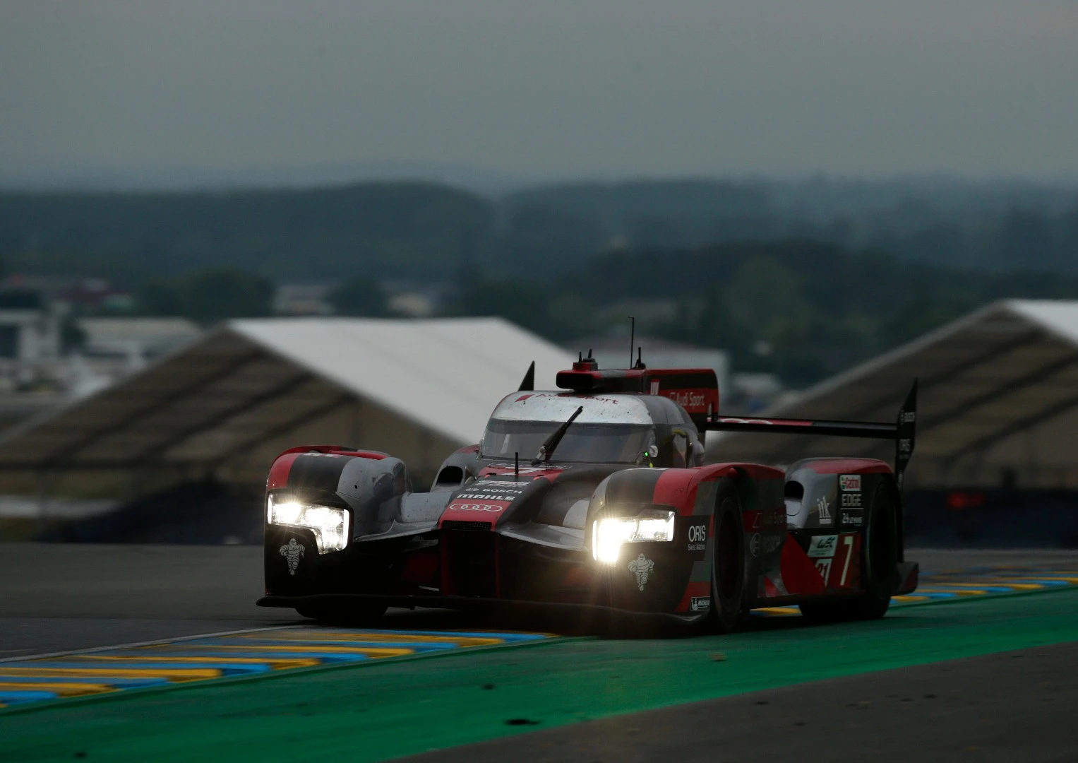 The Audi R18 e-tron quattro at Le Mans 2016
