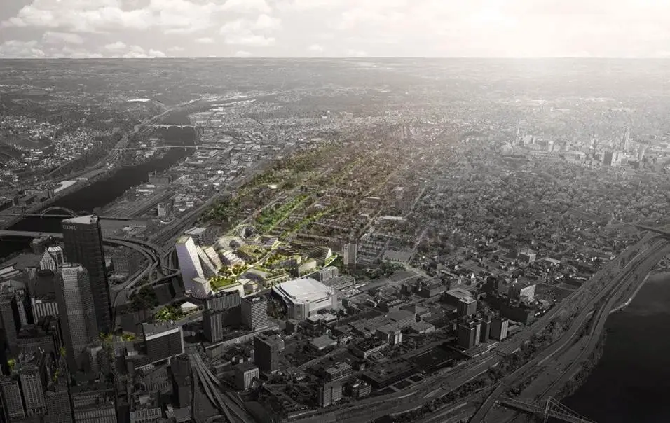 Other planned features for the public realm include an open air storm drainage system and a large-scale rainwater collection system for irrigation