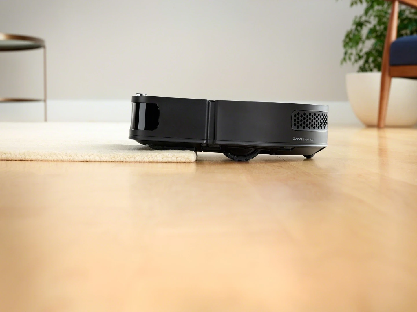 The Roomba s9+ at work